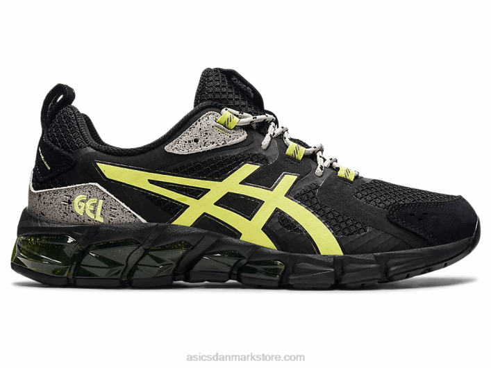 Asicsgel-quantum 180 60Z41544 sort/glødende gul
