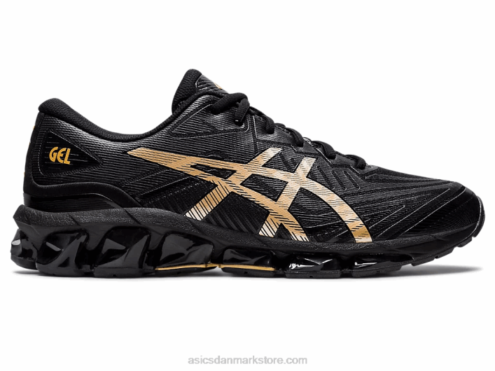 Asicsgel-quantum 360 vii 60Z41209 sort/rent guld