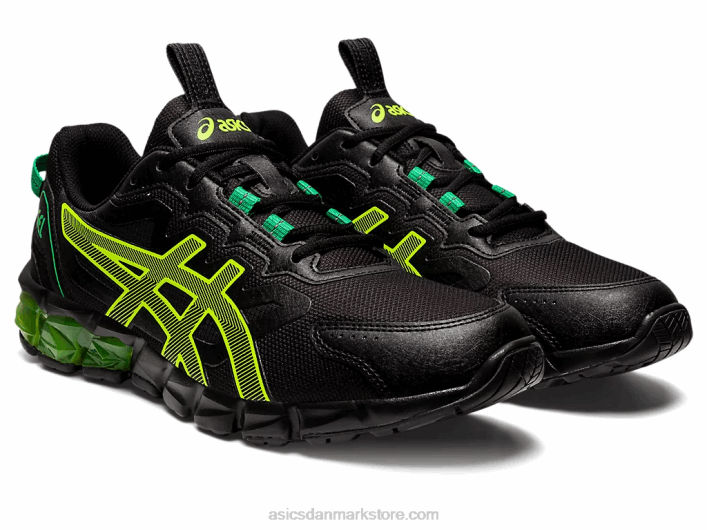 Asicsgel-quantum 90 3 60Z4914 sort/sikkerhedsgul