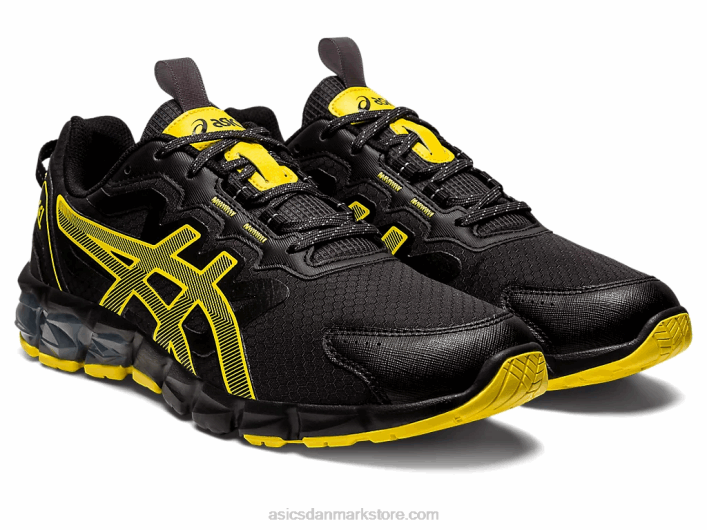 Asicsgel-quantum 90 60Z4785 sort/levende gul