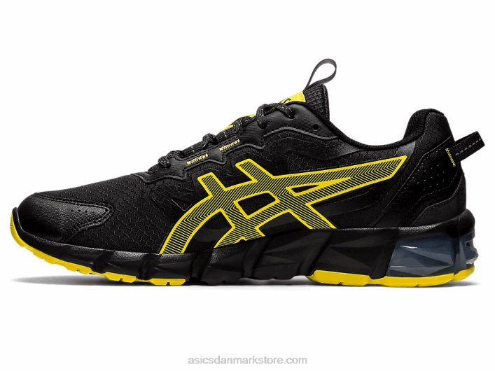 Asicsgel-quantum 90 60Z4785 sort/levende gul