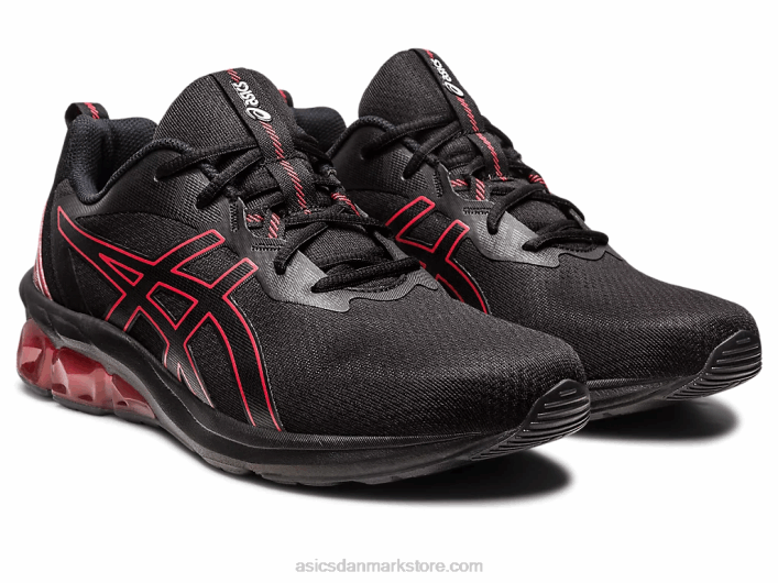 Asicsgel-quantum 90 iv 60Z4105 sort/cayennepepper