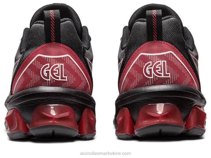 Asicsgel-quantum 90 iv 60Z4105 sort/cayennepepper