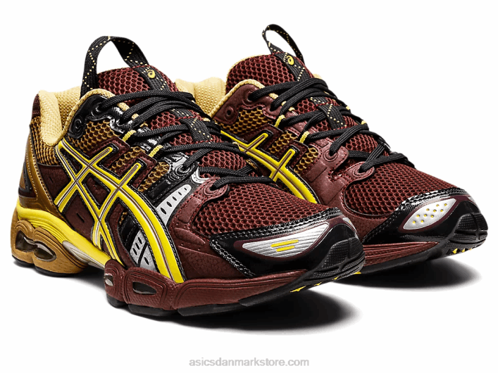 Asicsub3-s gel-nimbus 9 60Z41252 rom rosin/grøn glans