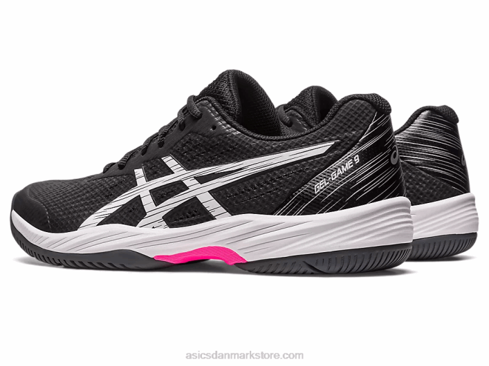 Asicsgel-spil 9 60Z4452 sort/hot pink