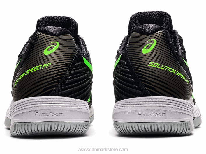 Asicsløsningshastighed ff 2 60Z41541 sort/grøn gekko