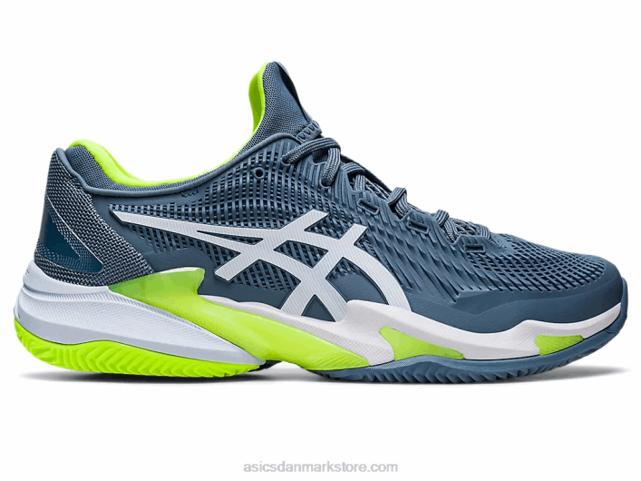 Asicsret ff 3 ler 60Z4352 stål blå/hvid