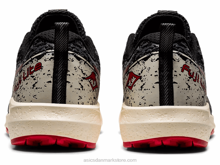 Asicsfuji lite 2 60Z41661 sort/elektrisk rød