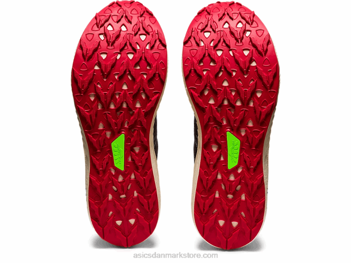 Asicsfuji lite 2 60Z41661 sort/elektrisk rød