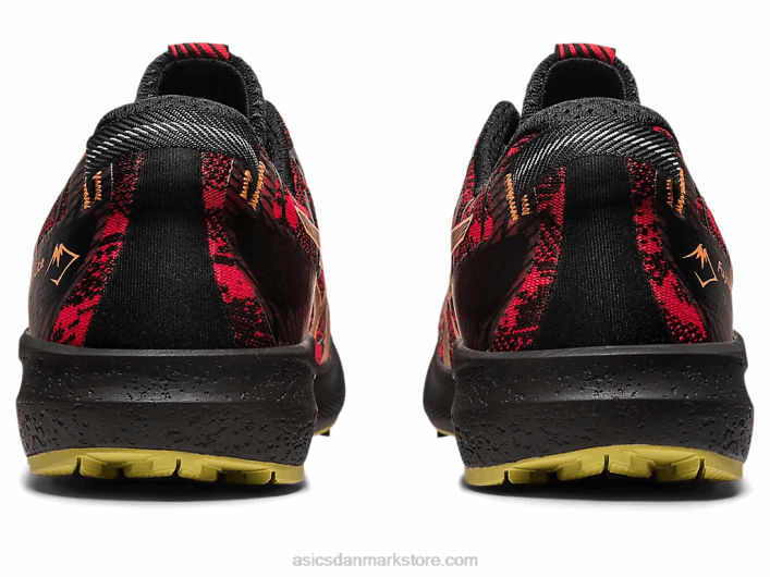 Asicsfuji lite 3 60Z4620 elektrisk rød/sort