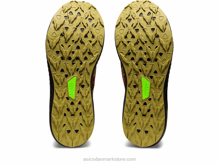 Asicsfuji lite 3 60Z4620 elektrisk rød/sort