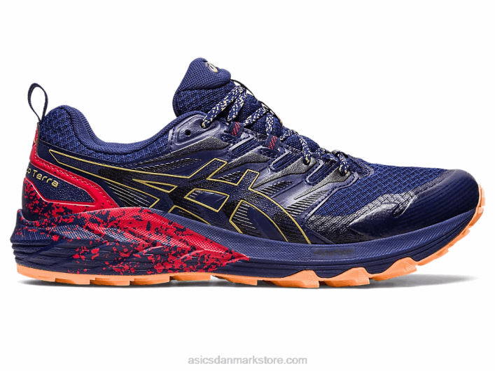 Asicsgel-trabuco terra 60Z4637 indigo blå/olivenolie