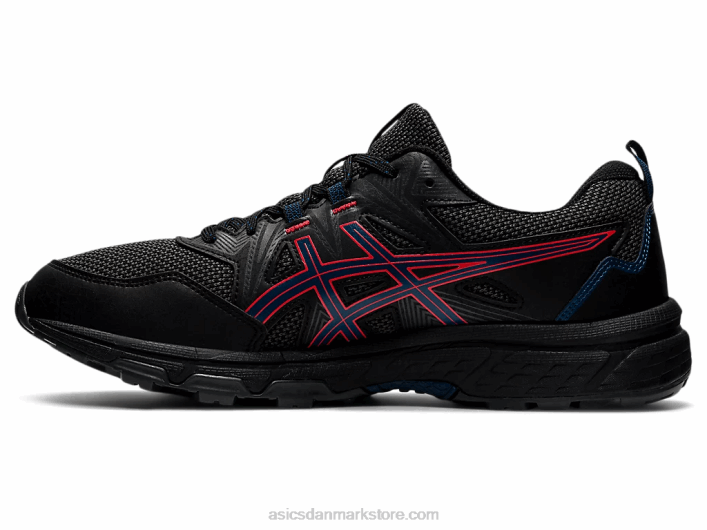 Asicsgel-venture 8 60Z41488 sort/ildrød