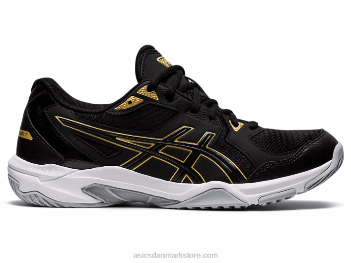 Asicsgel-raket 10 60Z41888 sort/rent guld