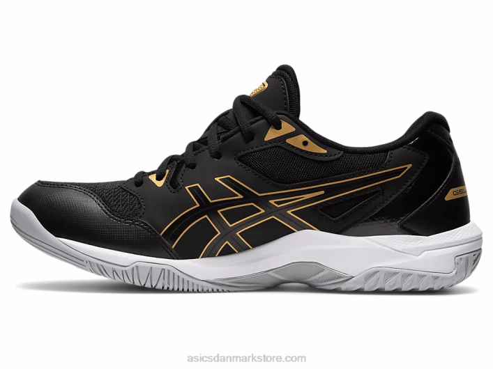 Asicsgel-raket 10 60Z41888 sort/rent guld