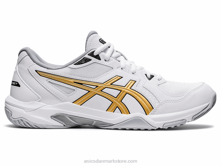 Asicsgel-raket 10 60Z41890 hvid/rent guld