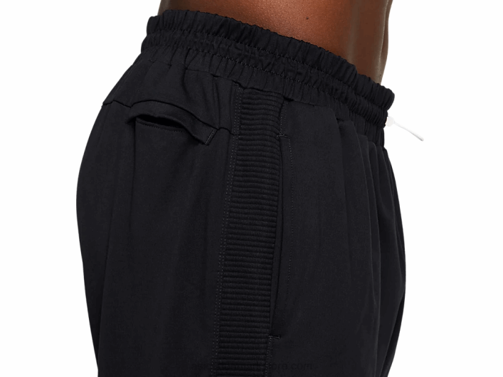 Asicstermopolis fleece bukser til mænd 60Z42061 ydeevne sort