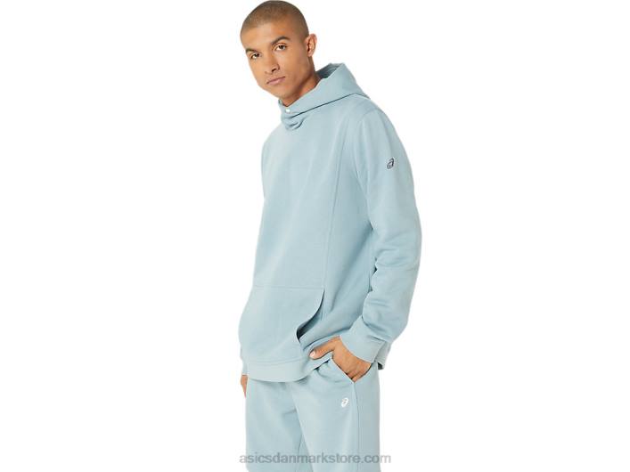 AsicsSøndags fleece hættetrøje til mænd 60Z424 let stål