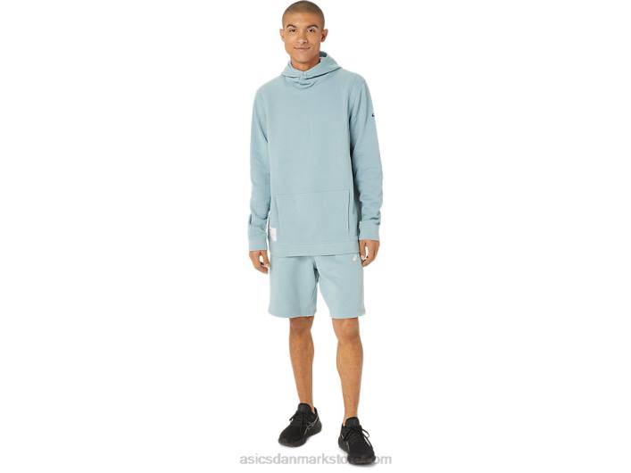 AsicsSøndags fleece hættetrøje til mænd 60Z424 let stål