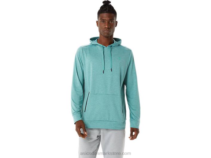 Asicstech pullover hættetrøje til mænd 60Z41569 salvielyng