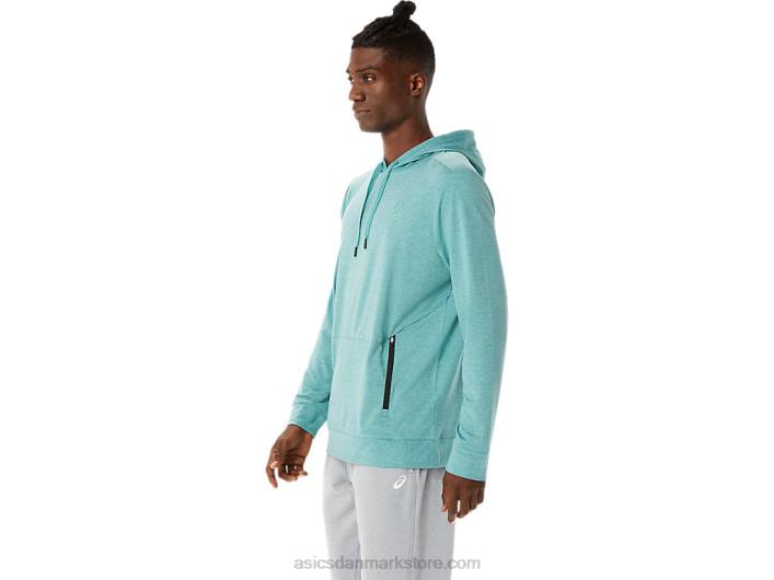 Asicstech pullover hættetrøje til mænd 60Z41569 salvielyng