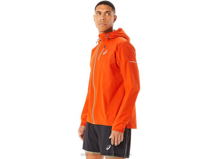 AsicsFujitrail vandtæt jakke til mænd 60Z41146 cherry tomat