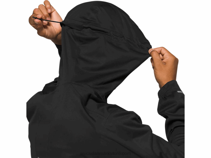 Asicsaccelerate jakke til mænd 60Z42098 ydeevne sort