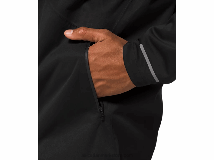 Asicsaccelerate jakke til mænd 60Z42098 ydeevne sort