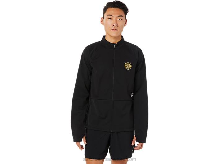 Asicsherre lam jakke 60Z41624 ydeevne sort