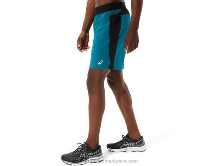 Asics9-tommers mixerkort til mænd 60Z41052 fløjlsfyr/performance sort