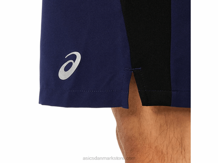 Asics9-tommers mixerkort til mænd 60Z41763 peacoat/performance sort