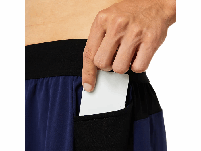 Asics9-tommers mixerkort til mænd 60Z41763 peacoat/performance sort