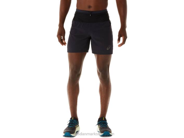 Asicsfujitrail shorts til mænd 60Z4486 ydeevne sort