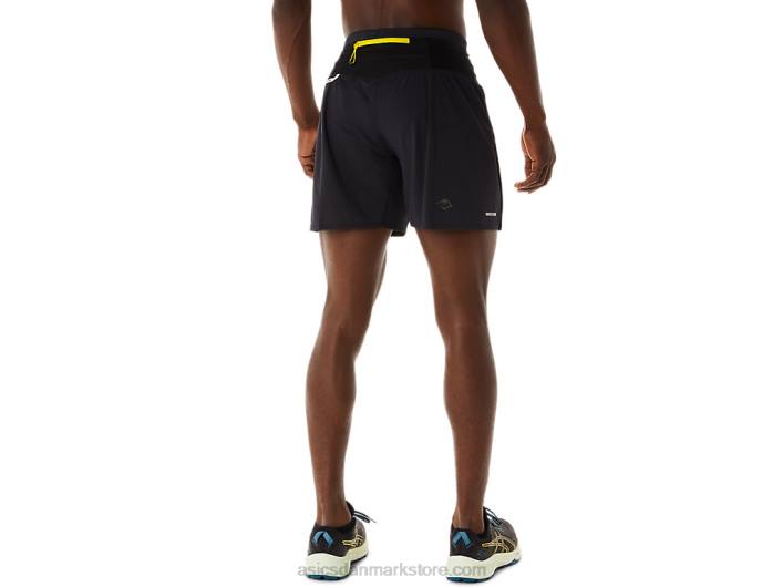 Asicsfujitrail shorts til mænd 60Z4486 ydeevne sort