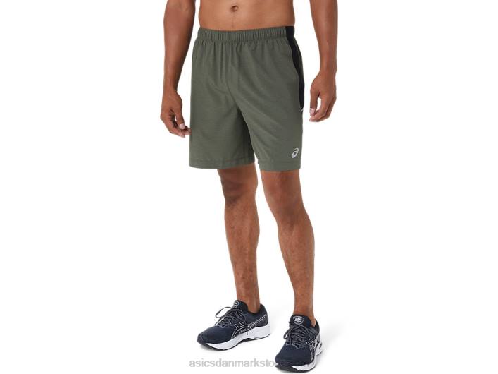 Asicsherre 7in pr lyte short 60Z41022 kappegrøn htr/perf sort