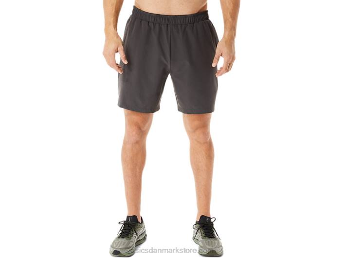 Asicsherre 7in vævet short 60Z4953 obsidian grå