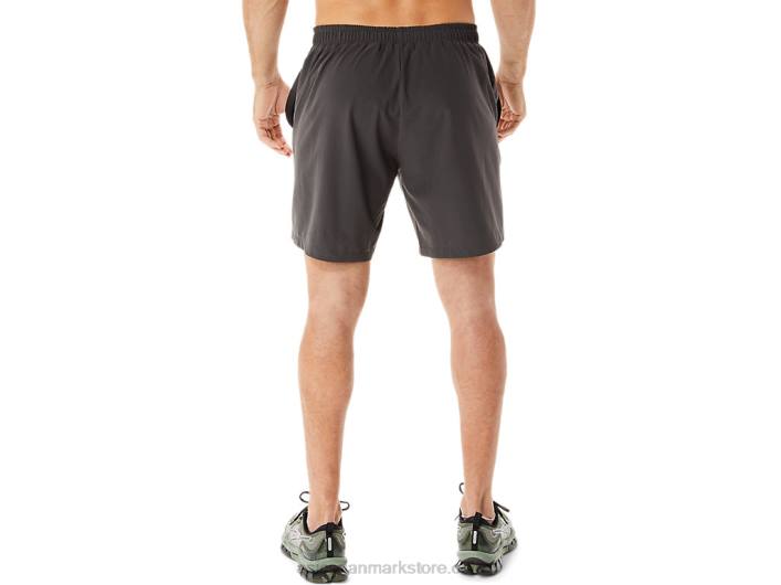 Asicsherre 7in vævet short 60Z4953 obsidian grå