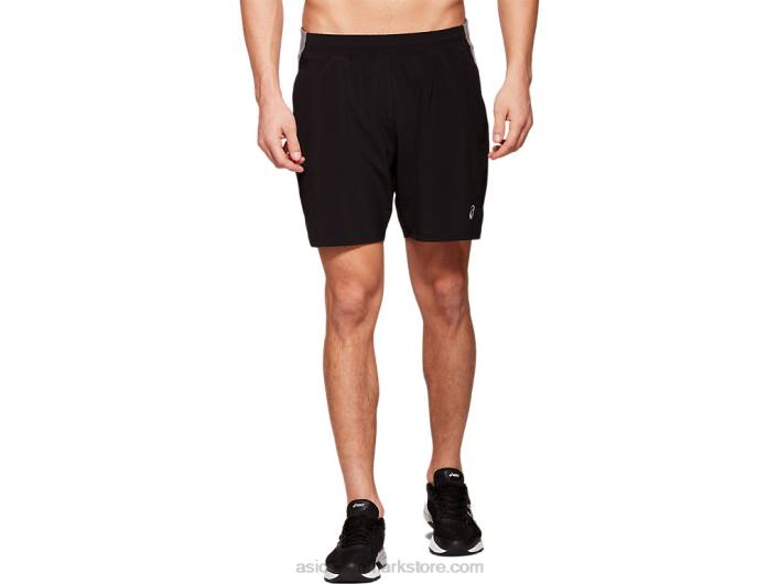 Asicsherre fietro 7in 2 n 1 kort 60Z41997 ydeevne sort