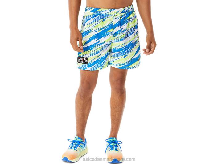 Asicsherre ready-set 5in kort lam 60Z41341 hazard grøn