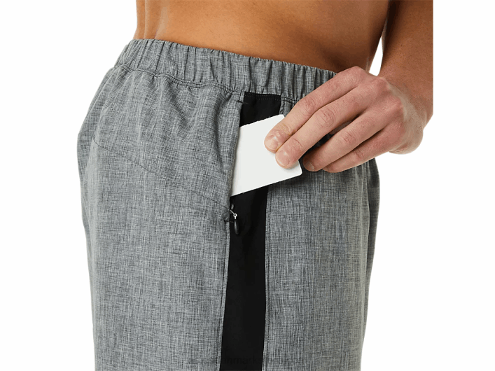 Asicsherre ready-set 7i kort 60Z4918 mørkegrå lyng/sort