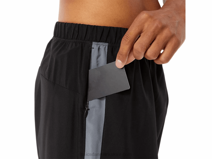 Asicsherre ready-set 7in kort lam 60Z41344 ydeevne sort