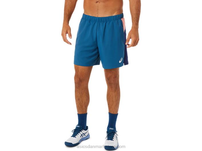 Asicsherrebane farveblok kort 60Z41493 let indigo