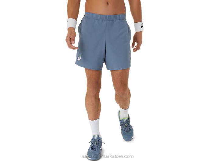 Asicsherrekamp 7 kort sagt 60Z4473 stål blå