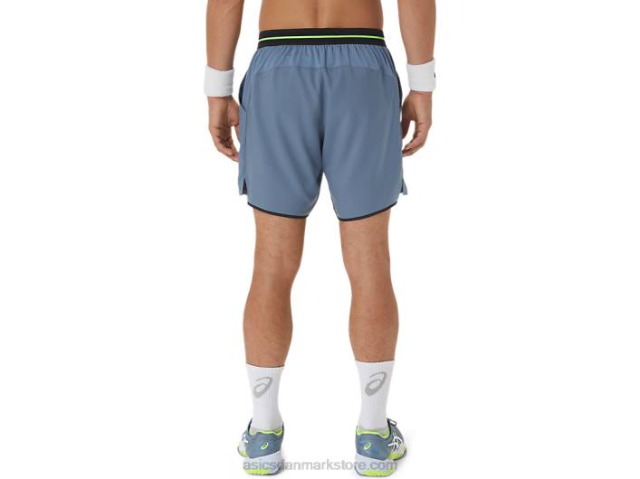 Asicsherrekamp 7 kort sagt 60Z4473 stål blå