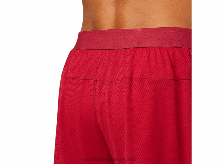 Asicsherreventiler 2-n-1 5i kort 60Z41803 bordeaux/elektrisk rød