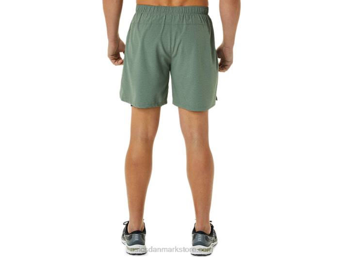 Asicsmænds 7 i 2 i 1 kort 60Z41352 lav grøn lyng/fransk blå