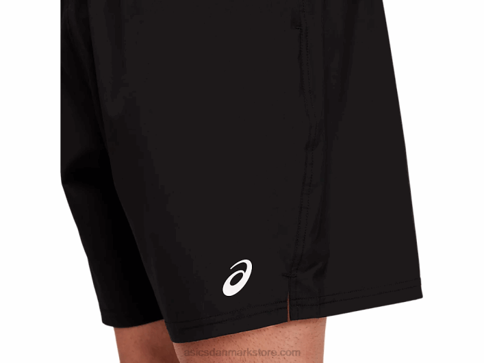 Asicsmænds 7 tommer vævede togkort 60Z41802 ydeevne sort