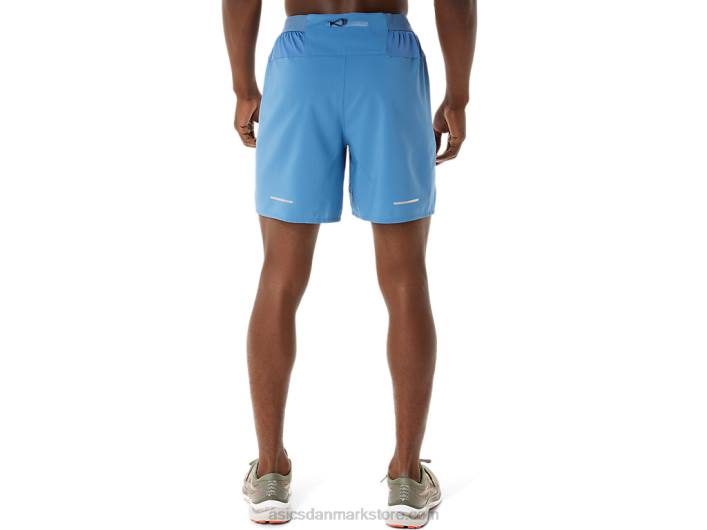 Asicsmænds vej 2-n-1 7i kort 60Z41098 azurblå/performance sort