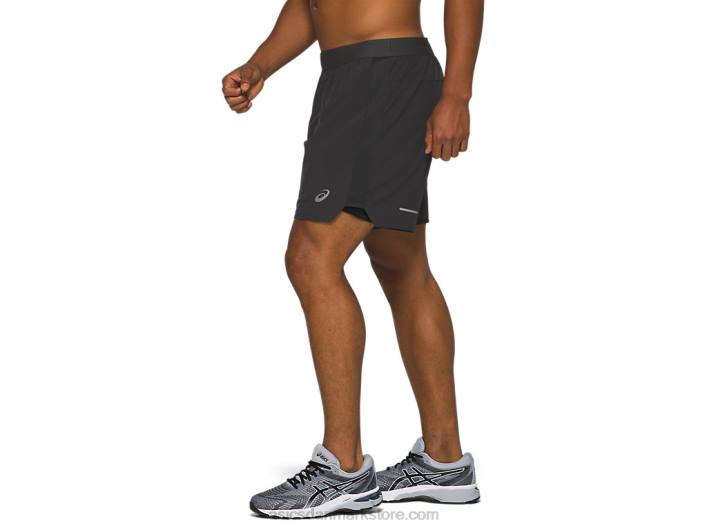 Asicsmænds vej 2-n-1 7i kort 60Z42101 grafitgrå