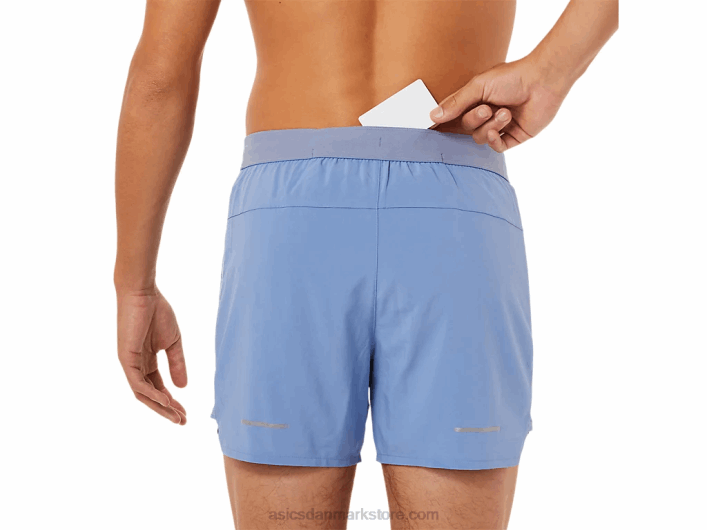 Asicsmænds vej 5 kort sagt 60Z41321 blå harmoni